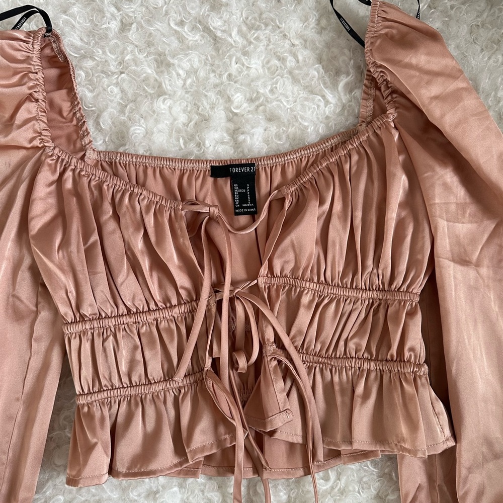 Forever 21 Satin Top